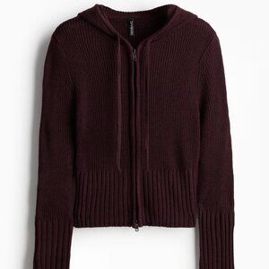 Divided H&M Hoodie Zippered Sweater (Medium)